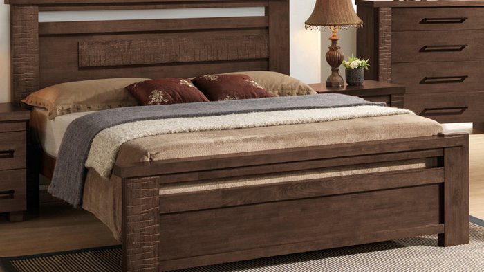 Двоспальні ліжка з дерева: основні переваги та ключові особливості