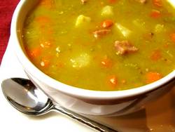 «Бабушкин» гороховый суп (рецепт)