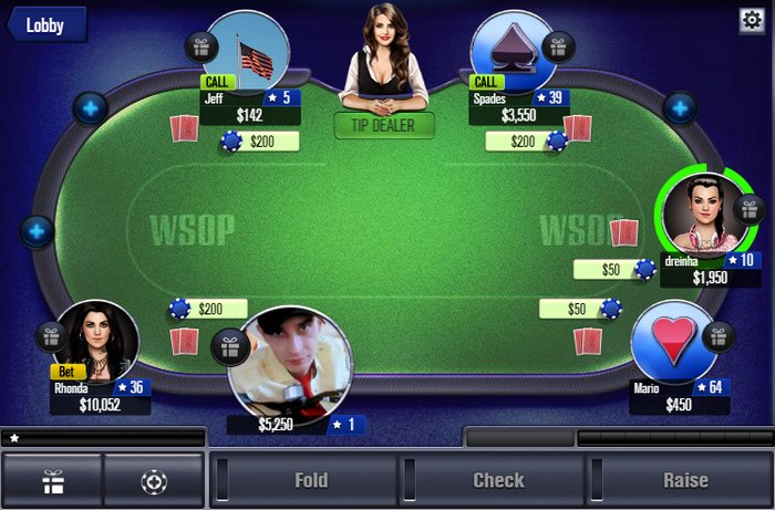 Игра в онлайн покер