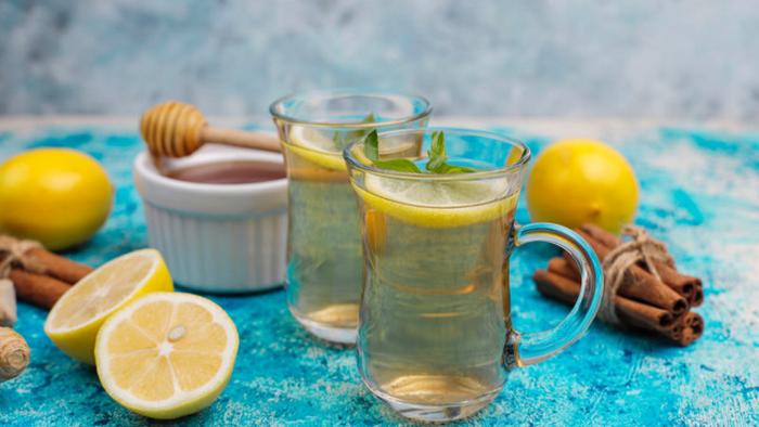 Имбирный чай от простуды с лимоном и медом