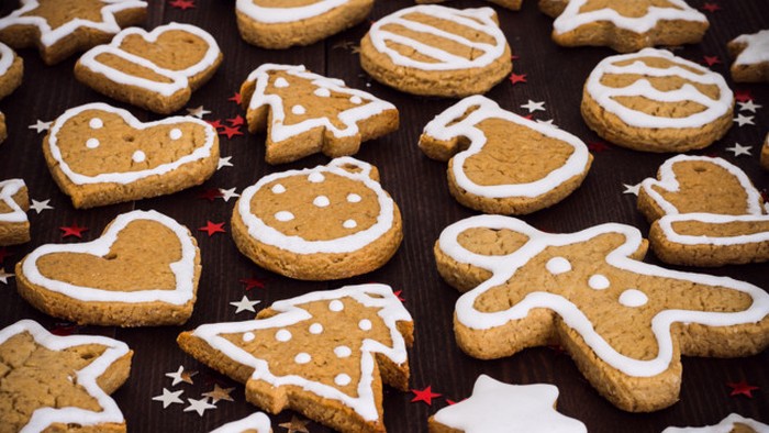 Как приготовить имбирное печенье на Новый год и Рождество
