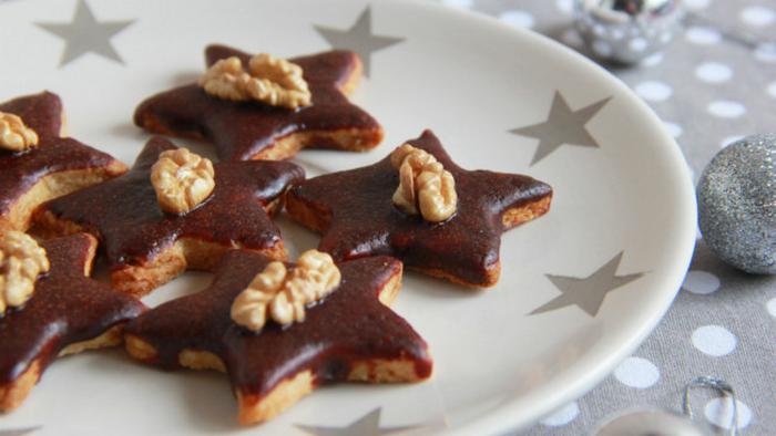 Рецепт вкусного орехового печенья на Рождество