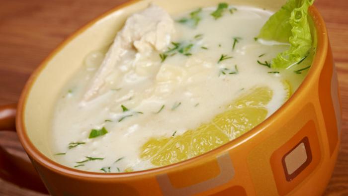 Как сварить греческий куриный суп авголемоно