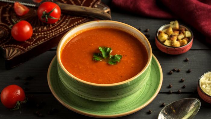 Как сварить постный томатный суп с булгуром и чечевицей