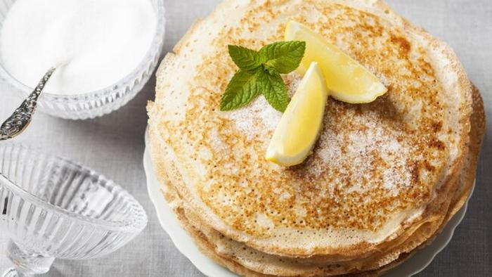 Лучший рецепт французских лимонных блинчиков на завтрак