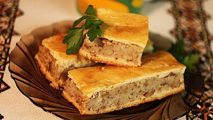 Рецепт гречневого пирога с картофелем