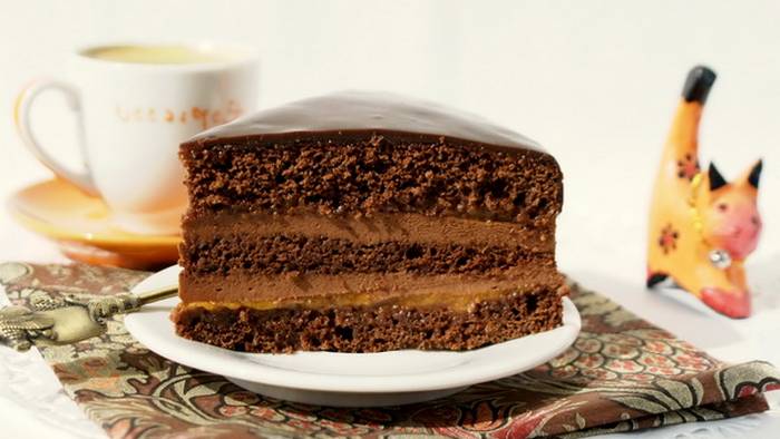 Рецепт желейного кофейного торта