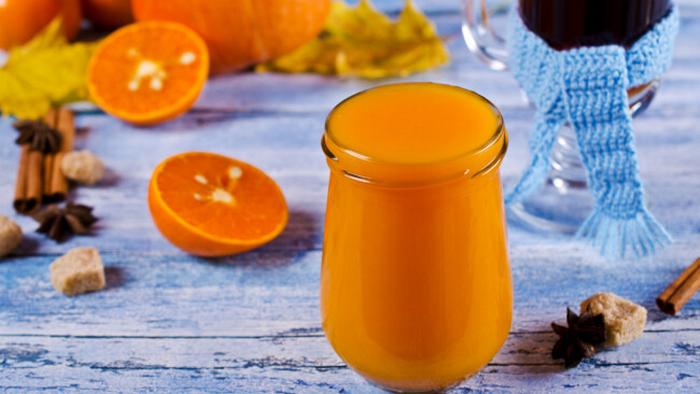 Рецепт тыквенного джема с апельсином и облепихой