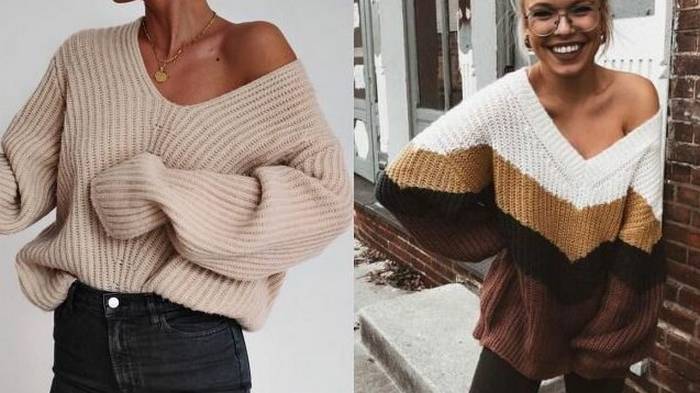 Подборка модных теплых свитеров