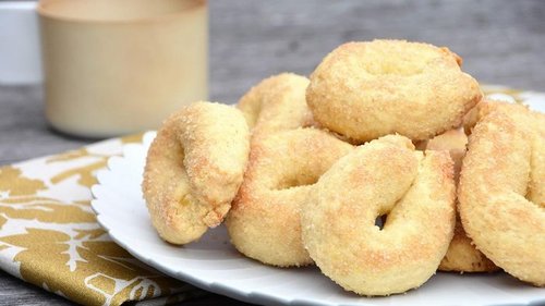 Рецепт итальянского сахарного печенья Торчетти