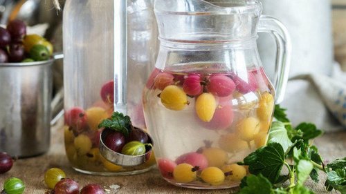 Как приготовить компот из крыжовник