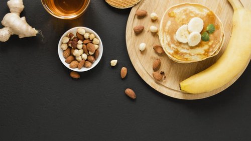 Вкусный постный завтрак: банановые оладьи на кокосовом молоке