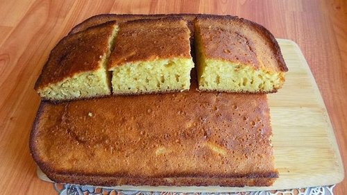 Манник на кефире с сырным вкусом