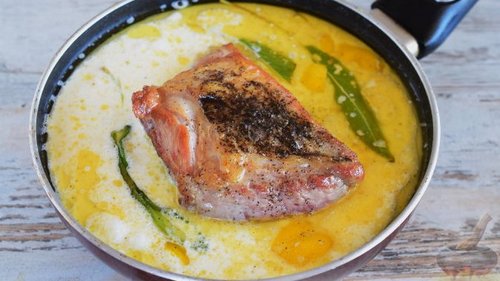 Рецепт свинины в молоке