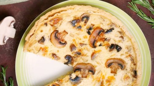 Киш с грибами: простой рецепт вкусного блюда