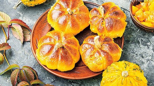 Рецепт тыквенных булочек на дрожжах