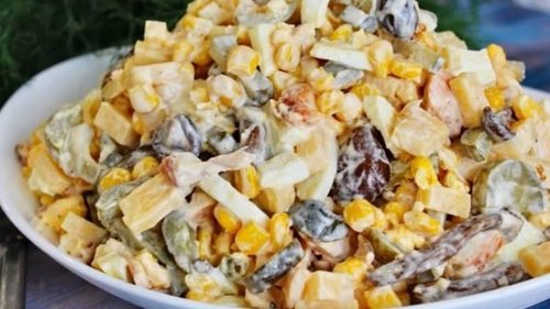 Салат, который завтра с утреца захочется повторить в тройном размере