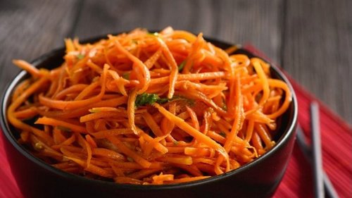Рецепт морковки по‑корейски