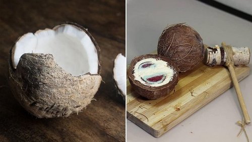 Разыграла гостей на юбилее, приготовив ложные кокосы