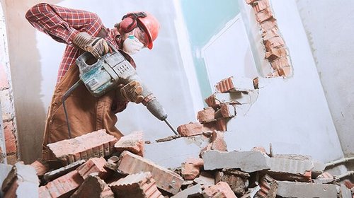 Демонтажные работы под ключ в Харькове от ХАТА Design