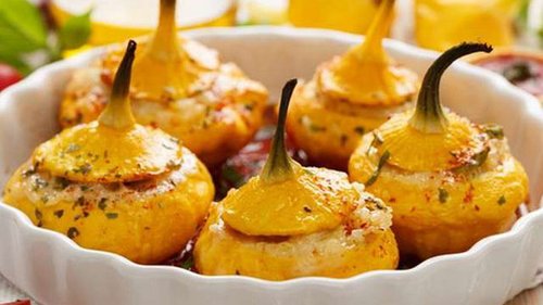 Как приготовить фаршированные патиссоны