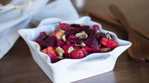 Вкуснейший свекольный салат с апельсинами