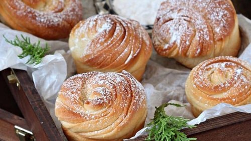 Сладкие булочки в духовке