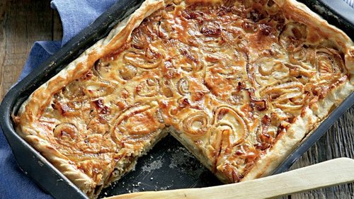 Луковый пирог рецепт