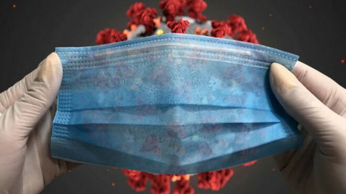 90% людей носят медицинскую маску неправильной стороной! Вот как надо