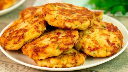 Картофельные шницели: Их все едят, едят и не могут оторваться