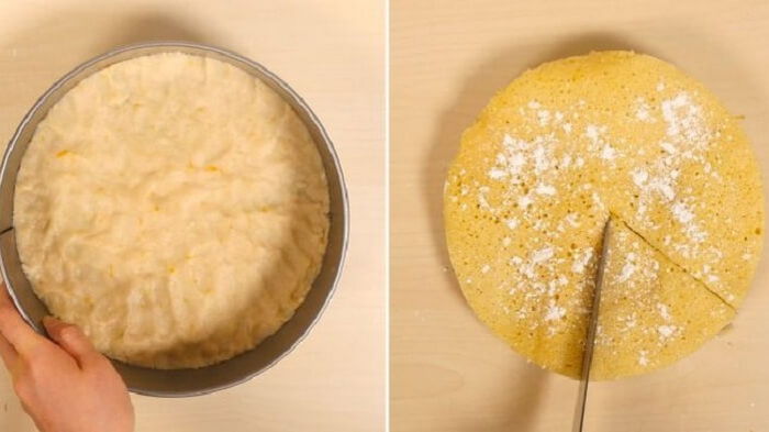 Вкусный лимонный торт в микроволновке