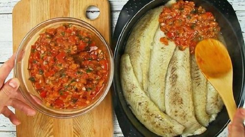 Рыба в томатном соусе