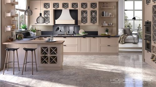 Кухни из массива: виды, материалы, советы по выбору и уходу