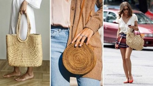 Плетеные сумки – тренд 2022: какие в моде