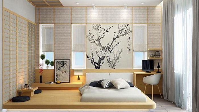 Спальня в японском стиле: атмосфера востока своими руками
