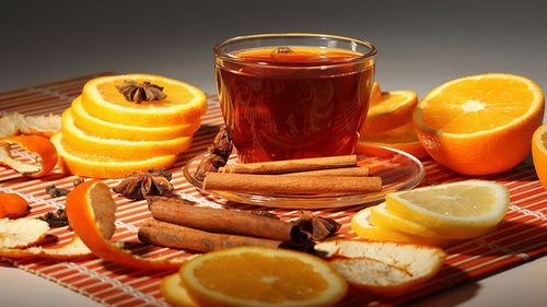 Готовим апельсиновый чай со специями