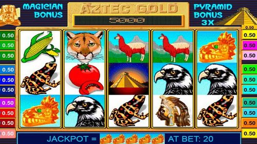 Игровой автомат Aztec Gold: описание слота Пирамида в онлайн казино Париматч