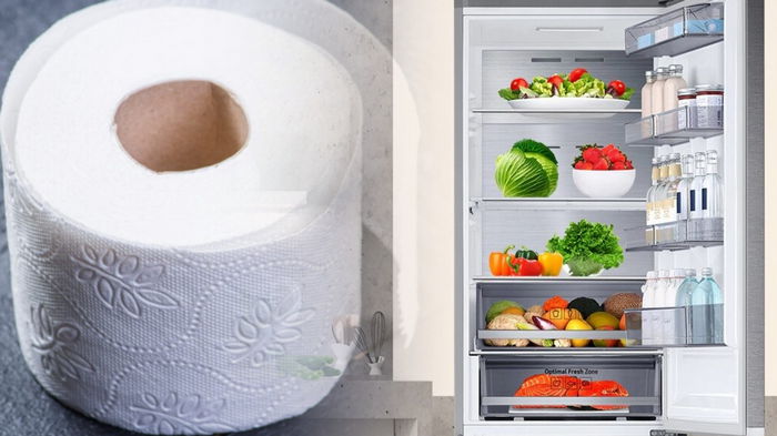 Положите рулон туалетной бумаги в холодильник и решите огромную проблему