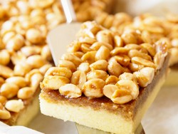 Вкусный рецепт печенья с орехами и карамелью
