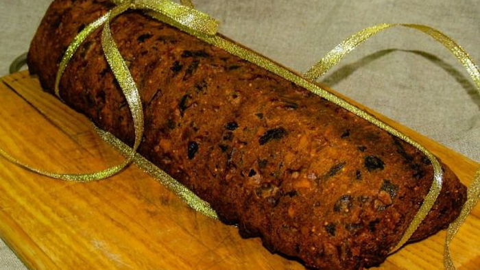 Аромат Рождества: великолепный Английский кекс с цукатами, орехами и флердоранжем