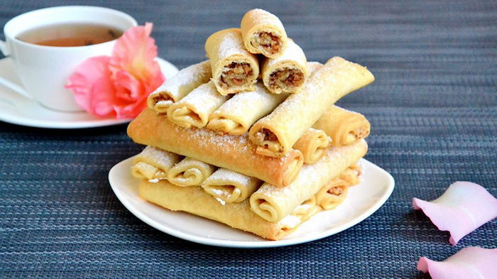 Рецепт вкусного печенья с грецкими орехами «Бармак» от кулинарного блогера