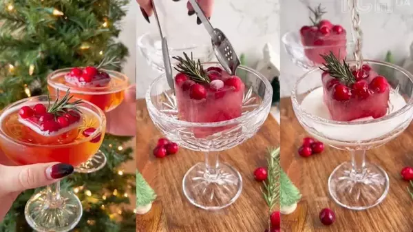 Красиво и необычно: как приготовить праздничный коктейль «Омела мимоза...