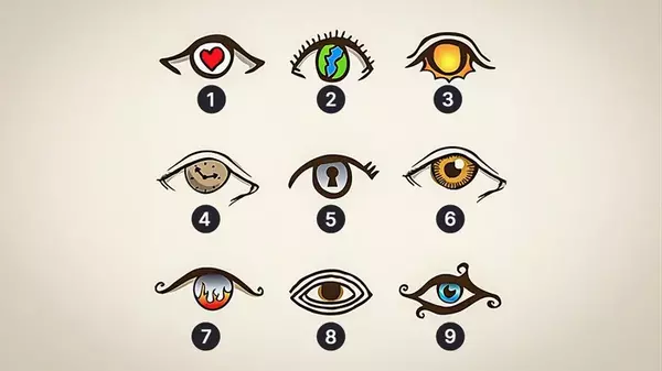 Выберите глаз, который на вас «смотрит»: визуальный тест на лично...