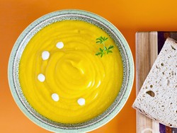 Тыквенный крем-суп: французский рецепт