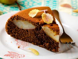 Пирог с грушами: рецепт шоколадного наслаждения