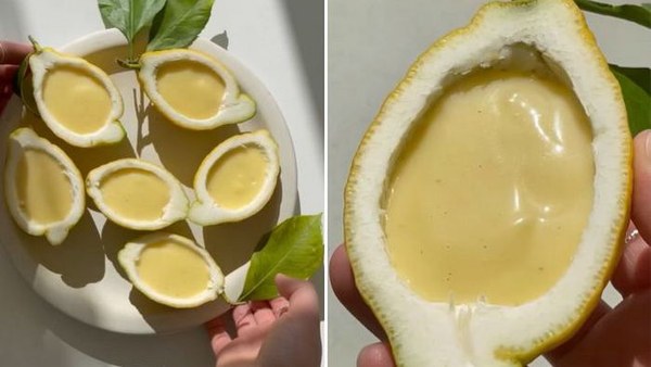 Летний десерт из лимона и сливок: рецепт нежного натурального морожено...
