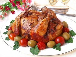 Вкусный рецепт на Новый год: фаршированная курица