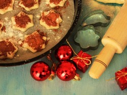 Готовим вкусное новогоднее печенье с корицей