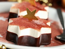 Cливочно-шоколадный пудинг к Новому году (рецепт)
