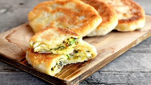 Как приготовить ленивые творожные пирожки с яйцом зеленью и сыром